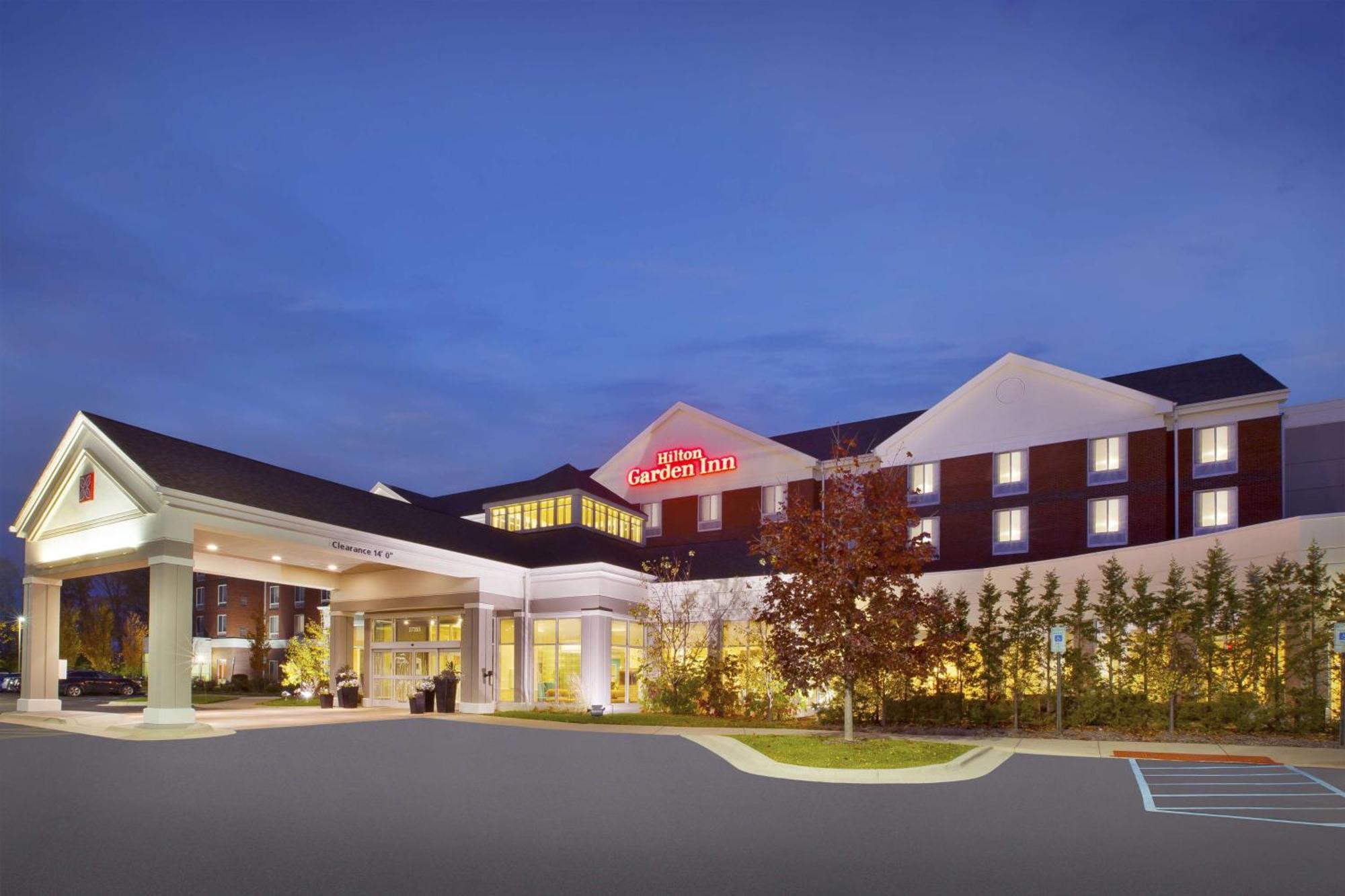 Hilton Garden Inn Detroit/Новай Екстер'єр фото